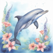 Zee Dolfijn Sticker (Voorkant)
