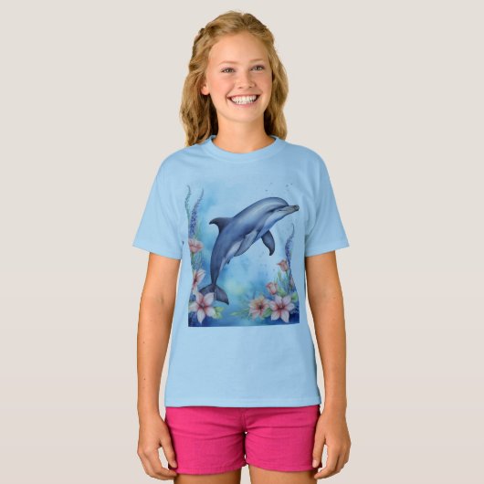 Zee Dolfijn T-shirt (Voorkant volledig)