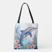 Zee Dolfijn Tote Bag (Achterkant)