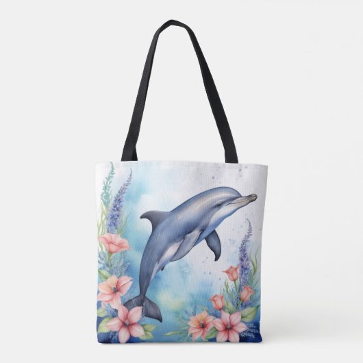 Zee Dolfijn Tote Bag (Achterkant)