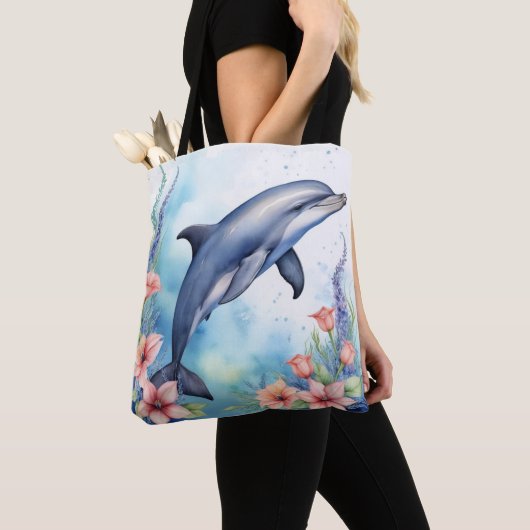 Zee Dolfijn Tote Bag (Dichtbij)