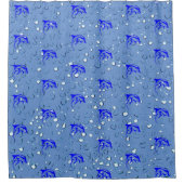 Zee Dolphin Natuur Fun Douchegordijn (Voorkant)