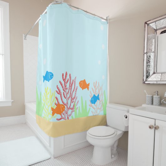 Zee Douchegordijn (In situ)