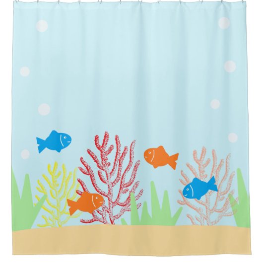 Zee Douchegordijn (Voorkant)