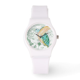 Zee Draai  Kaart wit Horloge