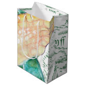 Zee Draai Kaart wit Medium Cadeauzakje (Voorkant Gekanteld)