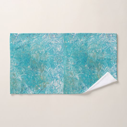 Zee Draaien voor groene wc Bad Handdoek (Handdoek)