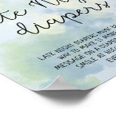 Zee-draaitropen - late nachtkleppen poster (Hoek)