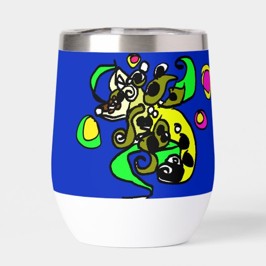 Zee draak kunst (Achterkant)