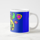 Zee draak kunst  grote koffiekop (Rechts)
