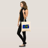 Zee draak kunst  tote bag (Voorkant (model))