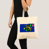 Zee draak kunst  tote bag (Voorkant (product))