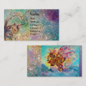 ZEE DRAAK / MAGISCHE VLINDER PLANT VISITEKAARTJE (Voorkant / Achterkant)