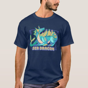 Zee Draak Pixel Art Design Tshirt