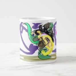 Zee draak Zomer Grote Koffiekop