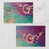 ZEE DRAGON 2, Beauty salon, Day Spa Visitekaartje (Voorkant / Achterkant)