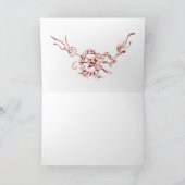 ZEE DRAGON 2 MONOGRAM NOTITIEKAARTJE (Binnen)