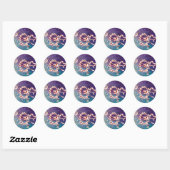 ZEE DRAGON 2 RONDE STICKER (Vel)