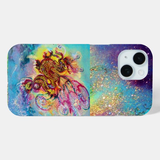 ZEE DRAGON Aqua Blue Fantasy Case-Mate iPhone Case (Achterkant (horizontaal))