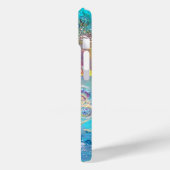 ZEE DRAGON Aqua Blue Fantasy Case-Mate iPhone Case (Achterkant / Links)