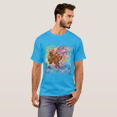 ZEE DRAGON Blue Fantasy T-shirt (Voorkant volledig)