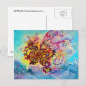 ZEE DRAGON BRIEFKAART (Voorkant / Achterkant)