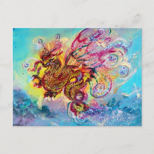 ZEE DRAGON BRIEFKAART (Voorkant)