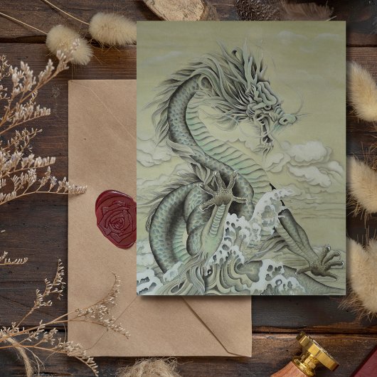 Zee Dragon Briefkaart