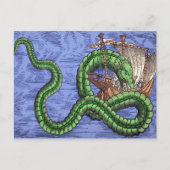  Zee Dragon Briefkaart (Voorkant)