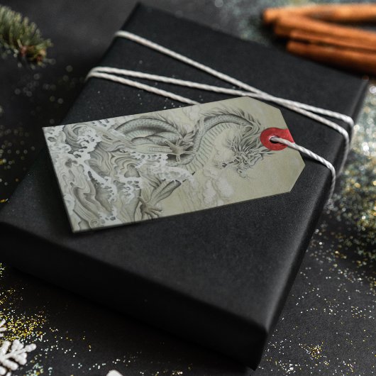 Zee Dragon Cadeaulabel