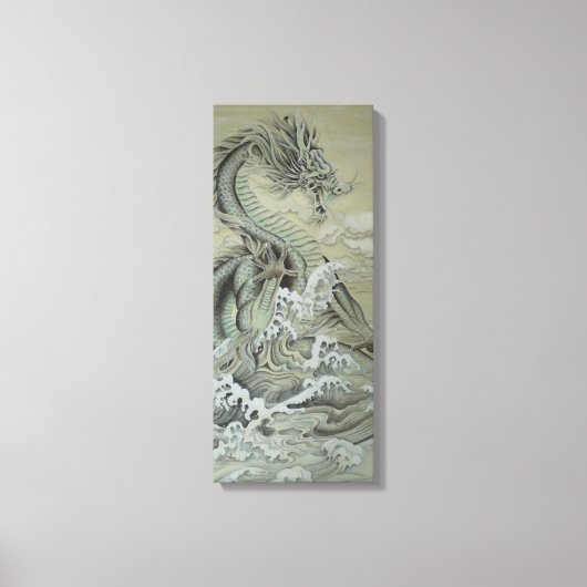 Zee Dragon Canvas Afdruk (Voorkant)