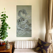 Zee Dragon Canvas Afdruk
