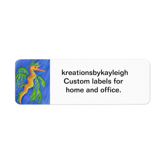 Zee Dragon Etiket (Voorkant)