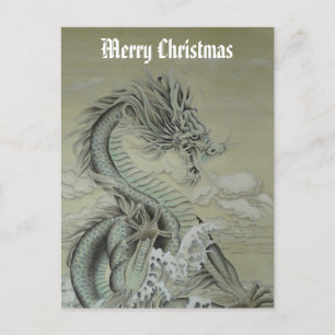 Zee Dragon Feestdagenkaart