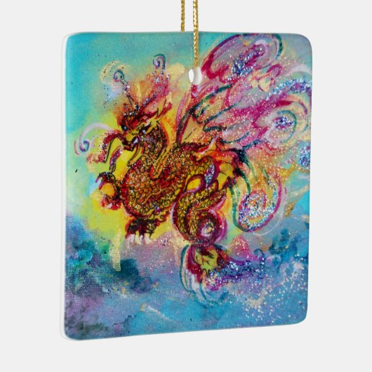 ZEE DRAGON KERAMISCH ORNAMENT (Rechts)