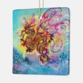 ZEE DRAGON KERAMISCH ORNAMENT (Links)