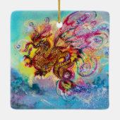 ZEE DRAGON KERAMISCH ORNAMENT (Achterkant)