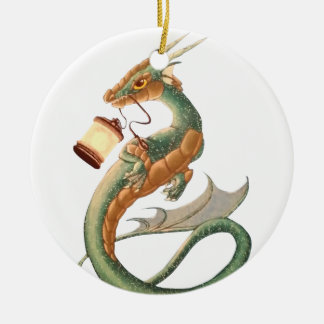 Zee Dragon Keramisch Ornament