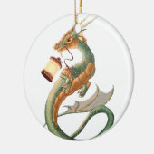 Zee Dragon Keramisch Ornament (Links)