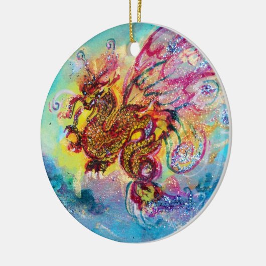 ZEE DRAGON KERAMISCH ORNAMENT (Links)