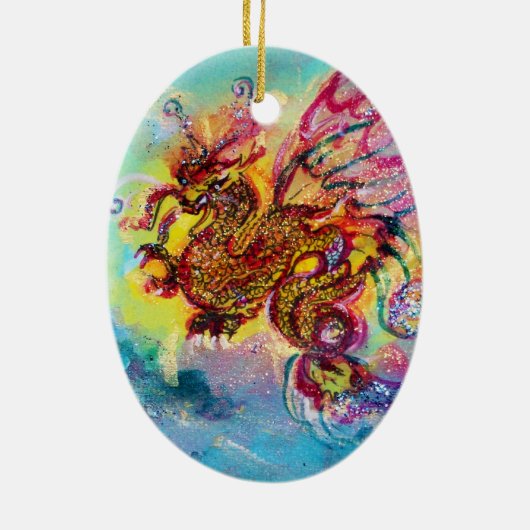 ZEE DRAGON KERAMISCH ORNAMENT (Achterkant)