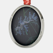 Zee Dragon Metalen Ornament (Links)