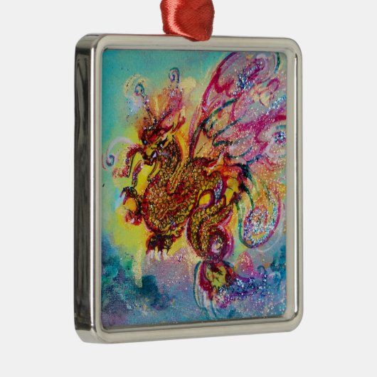 ZEE DRAGON METALEN ORNAMENT (Rechts)