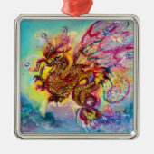 ZEE DRAGON METALEN ORNAMENT (Voorkant)