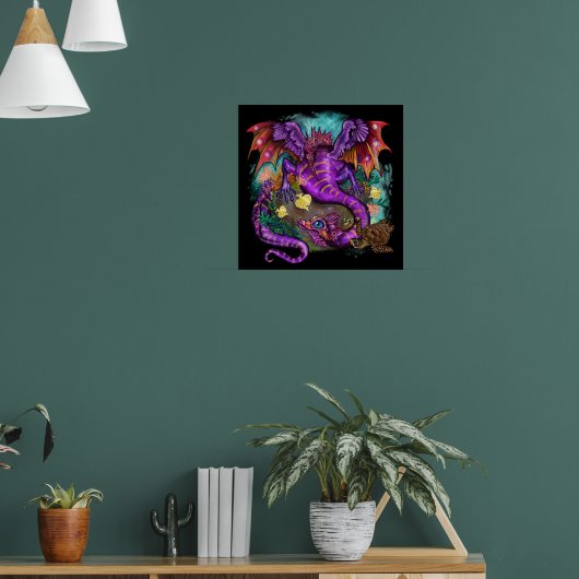 Zee Dragon Poster (Woonkamer 1)