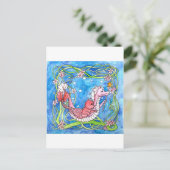 Zee Dragon Quest Briefkaart (Staand voorkant)