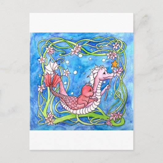 Zee Dragon Quest Briefkaart (Voorkant)