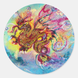 ZEE DRAGON RONDE STICKER