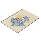 Zee Dragon Sunset Spiral notebook Notitieboek (Linkerzijde)