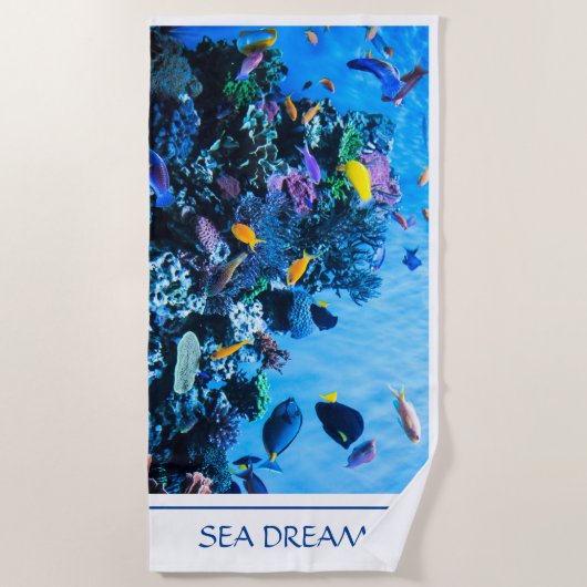 Zee Dreams Beach Towel Strandlaken (Voorkant)